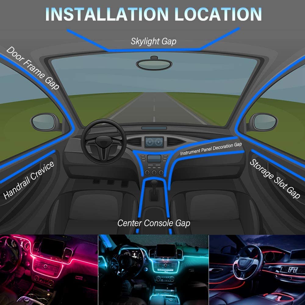 Multi-Color (App Controlled) Ambient Lights