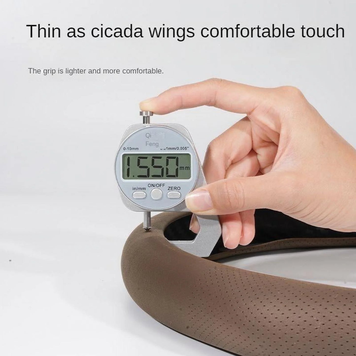 Premium Nappa Leather Wheel Cover