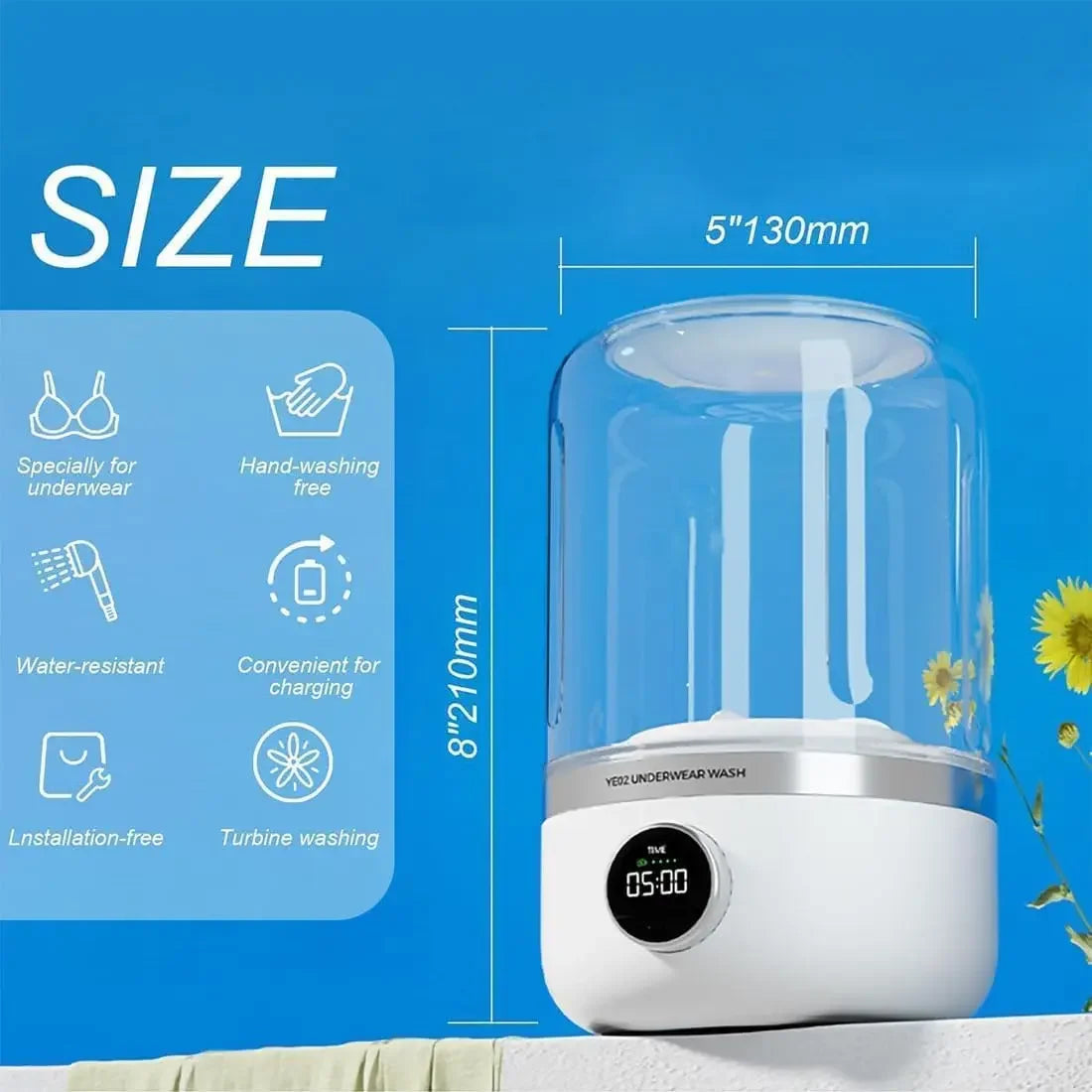 TinyLume™ - Portable Mini Washer