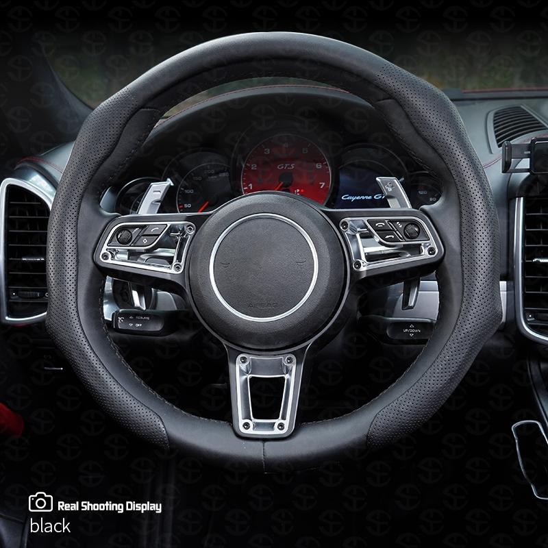 Premium Nappa Leather Wheel Cover