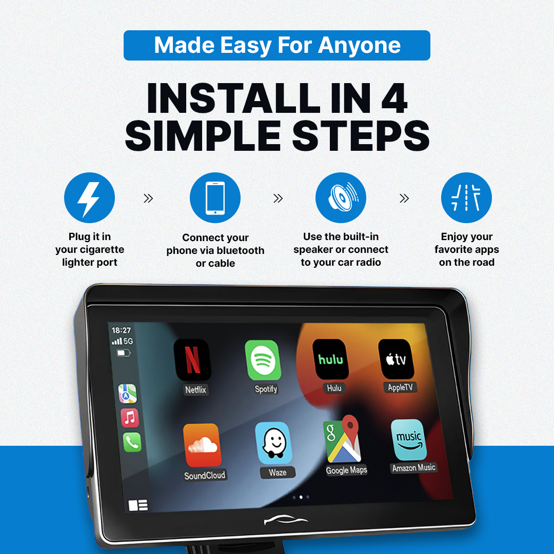 TinyLume™ Pro CarPlay Tablet
