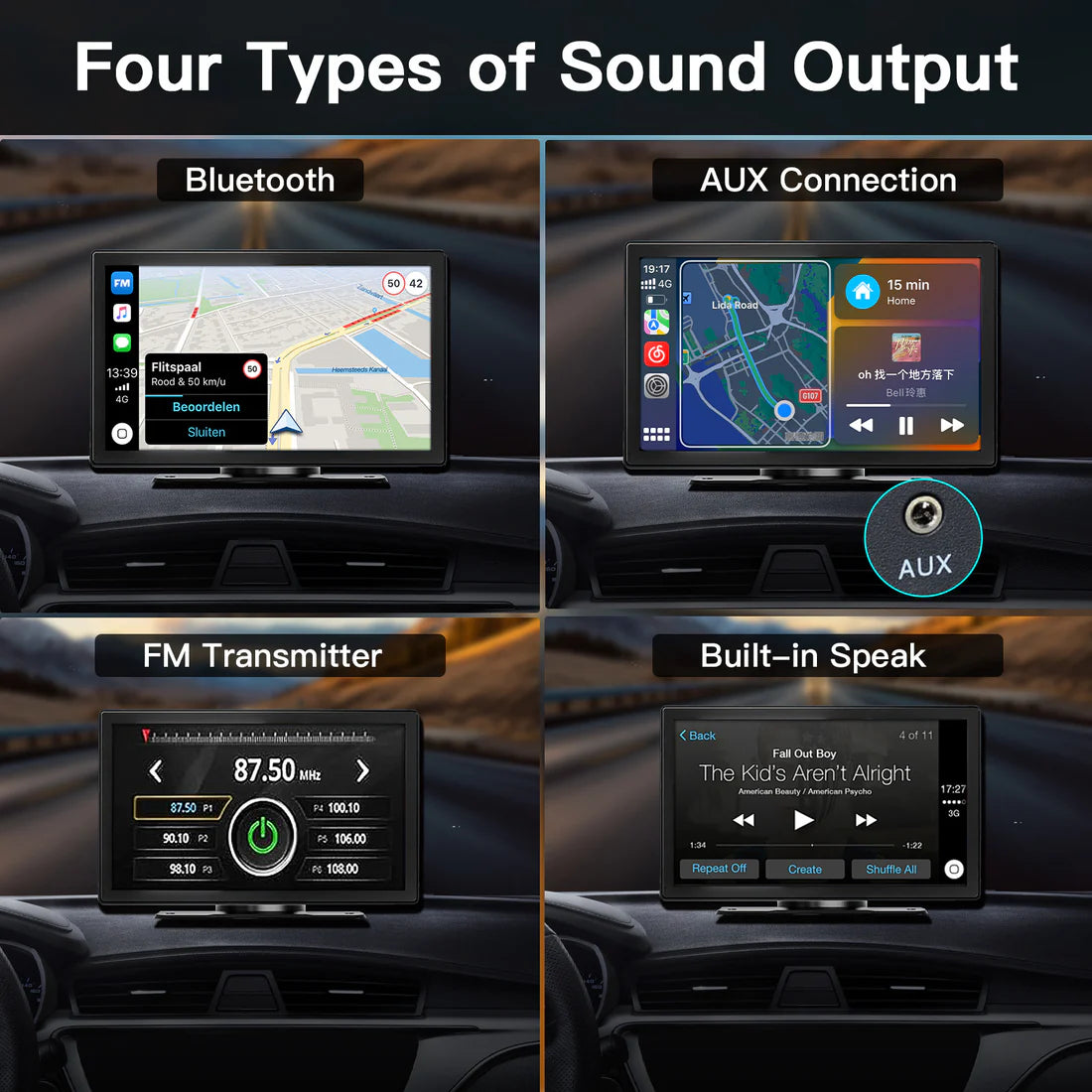 Tinylume™ CarPlay Tablet (9 Inch)