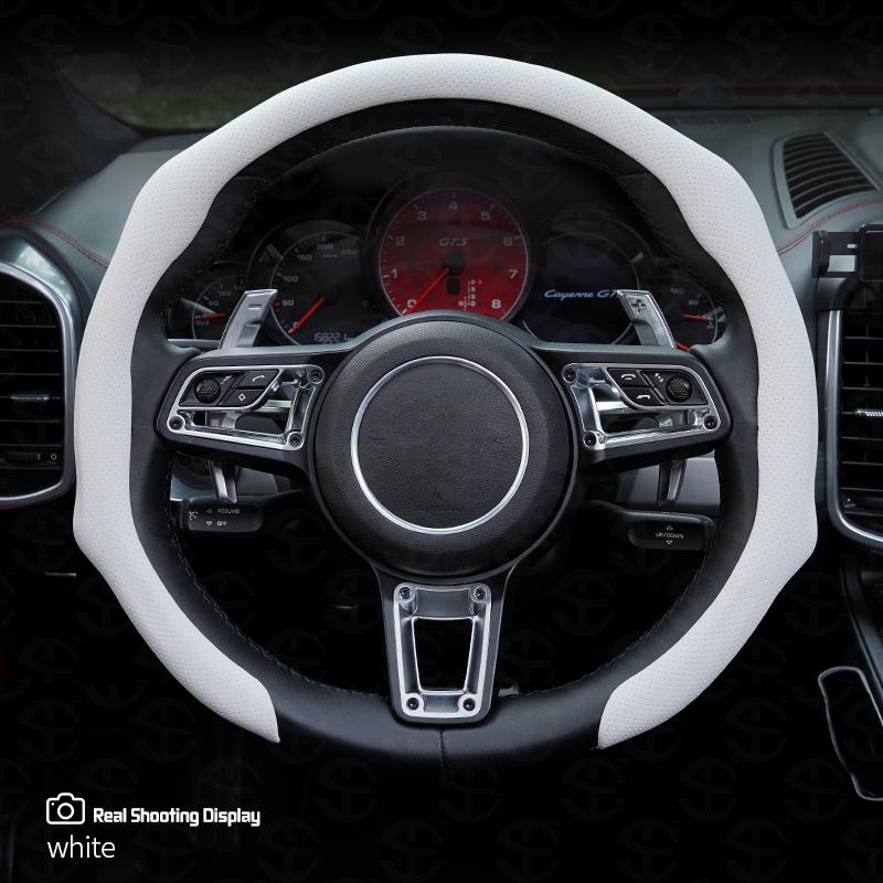 Premium Nappa Leather Wheel Cover