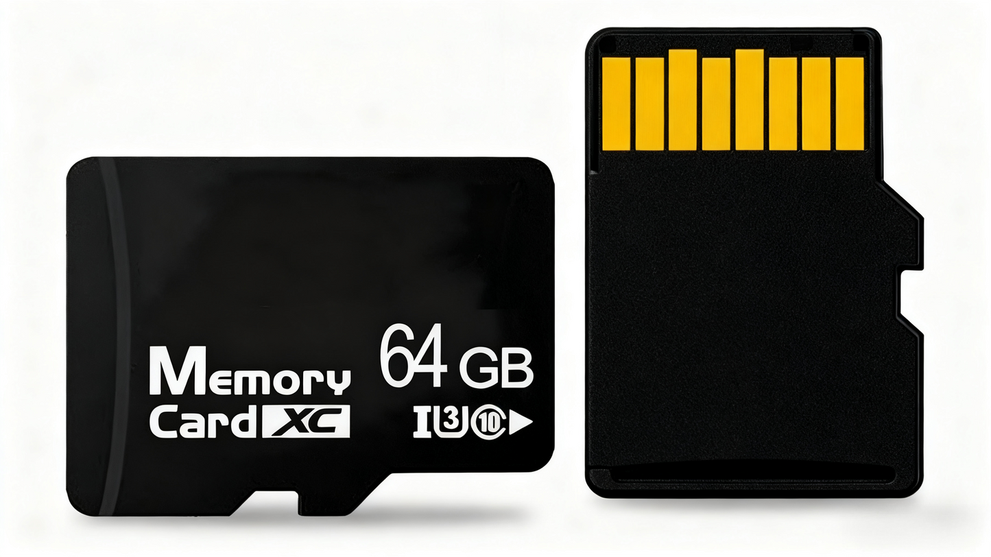 64GB SD Card for Dashcam