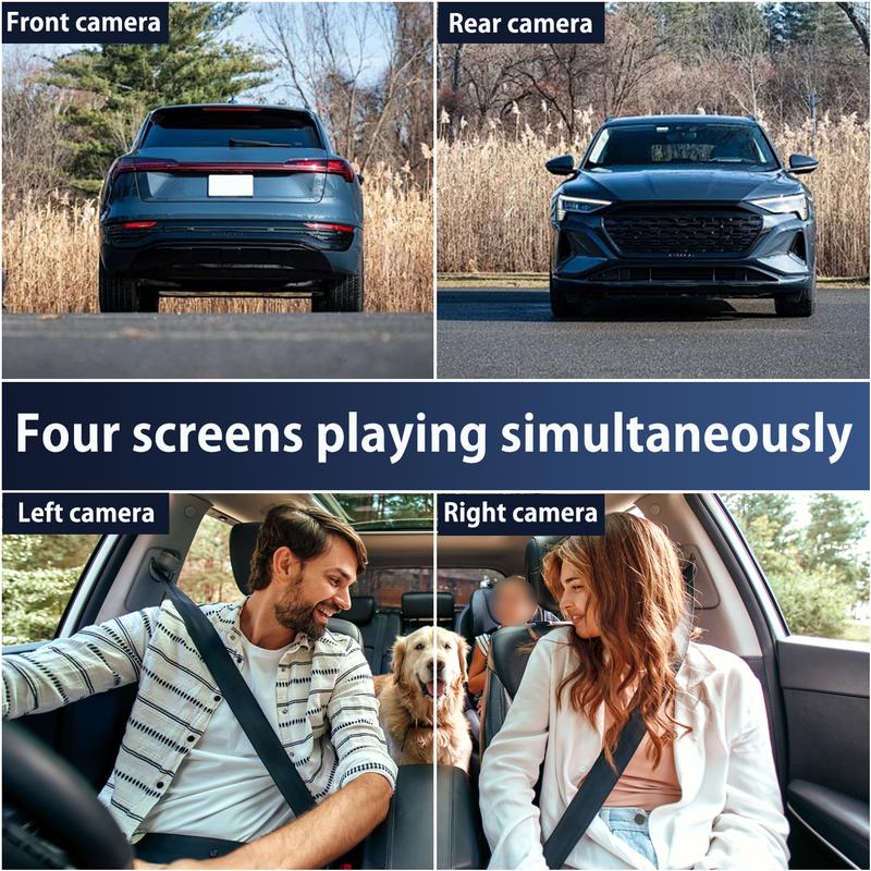 4 Channel Car Dash Cam