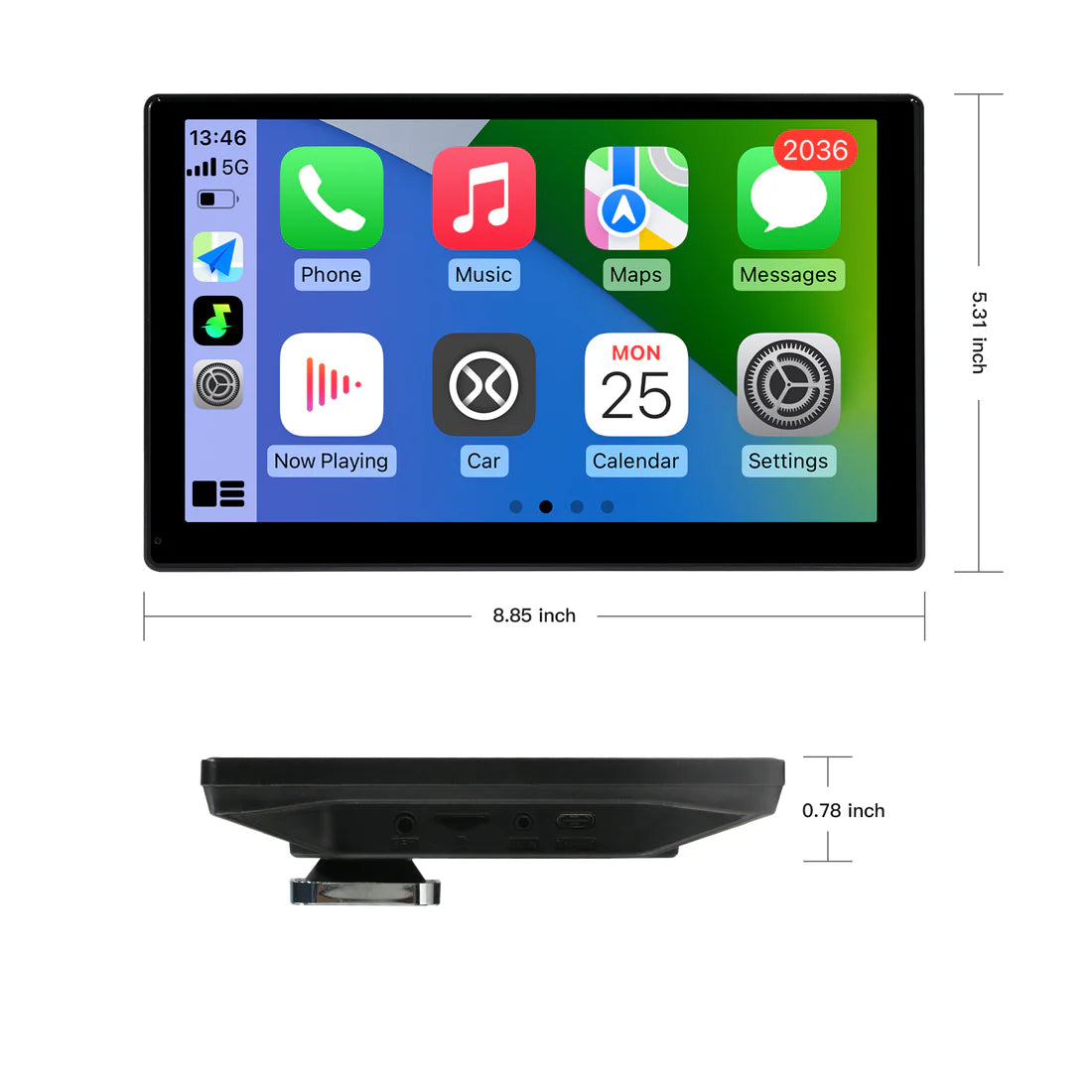 Tinylume™ CarPlay Tablet (9 Inch)
